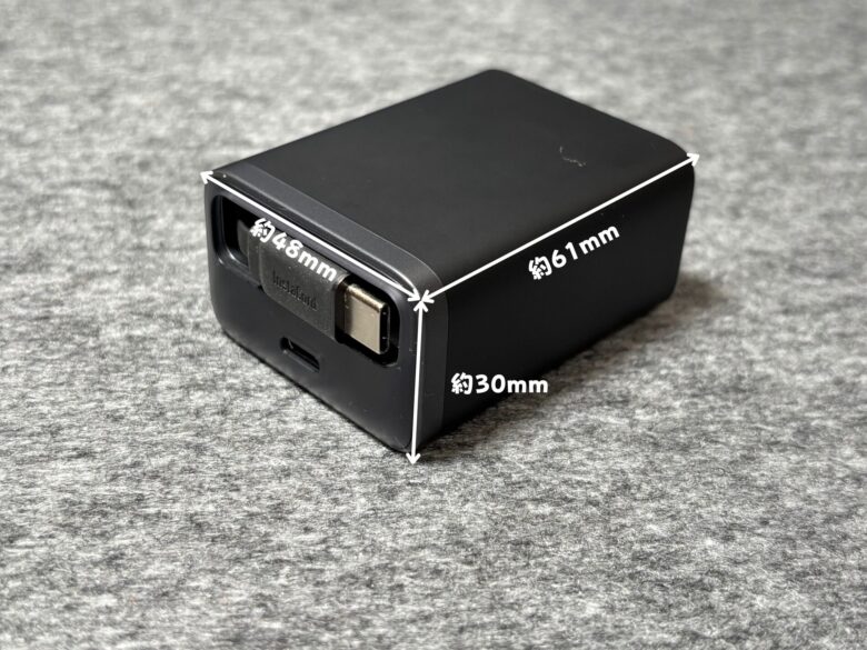 Anker Nano Charger (35W, 巻取り式 USB-Cケーブル)